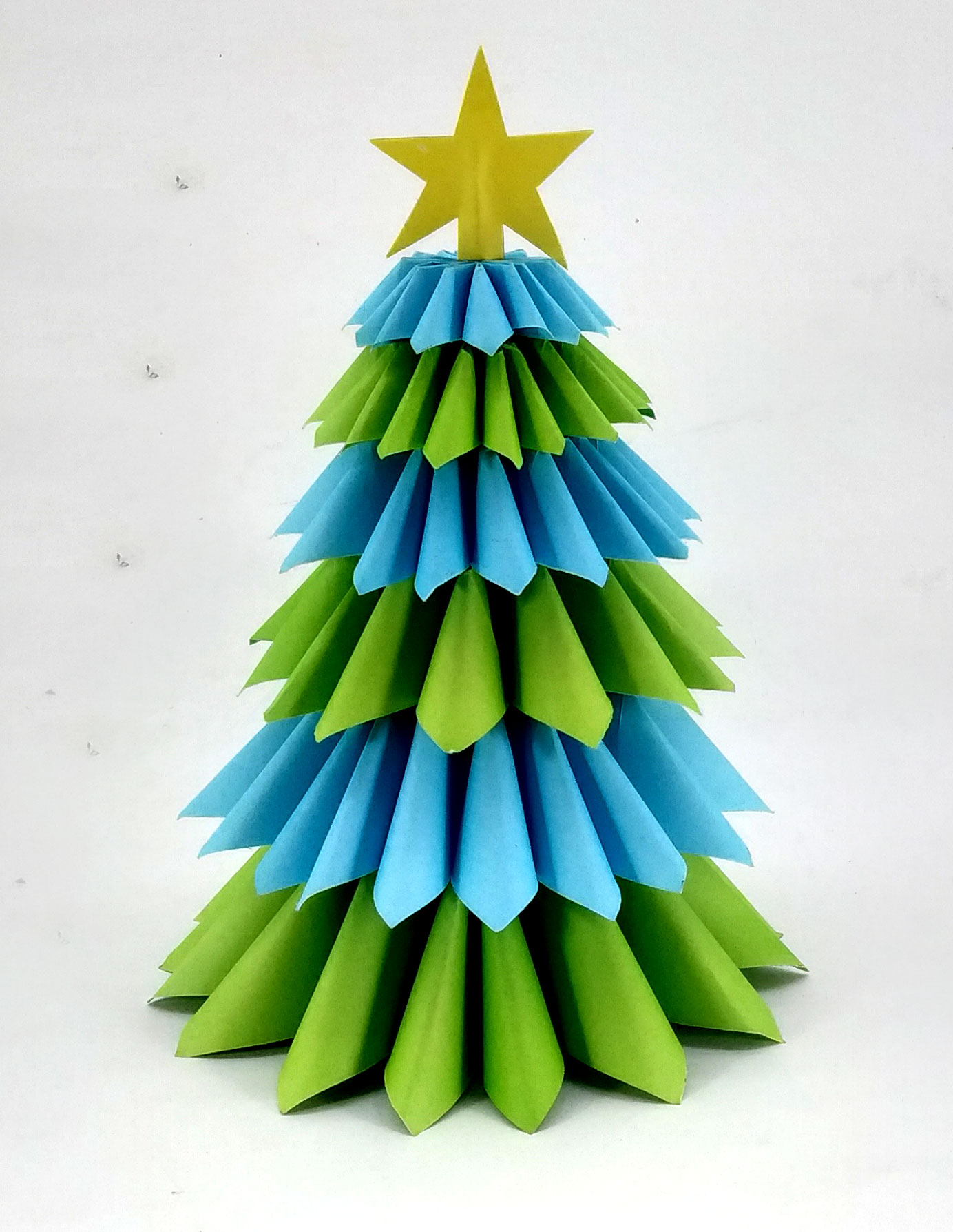 DIY 3D Paper Christmas Tree | How To Make Paper Xmas Tree | Christmas