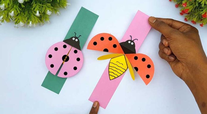 Make Paper Ladybug