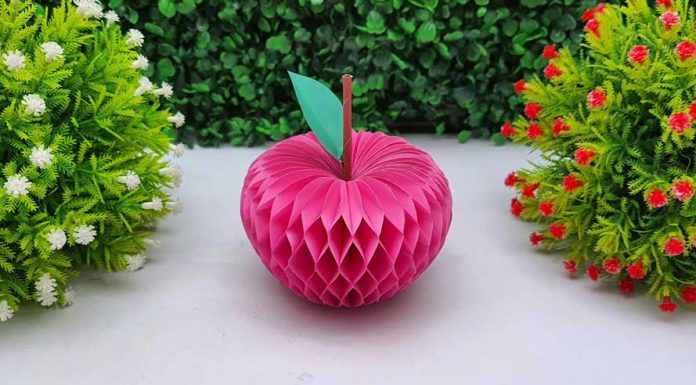 Paper Apple Making Tutorial