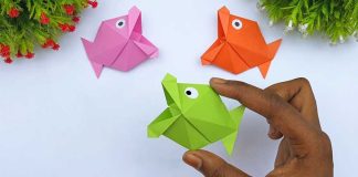 How To-Make 3D Paper Fish