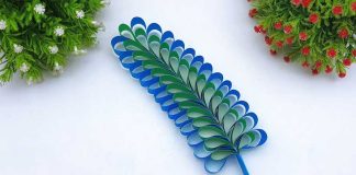 How To Make Paper Decorative Leaves