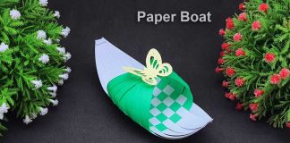 How To Make Easy Paper Boat Step By Step