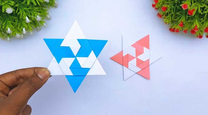 How To Make Paper Craft Ninja Star