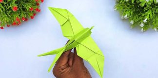 How To Make Paper Swallow Birds