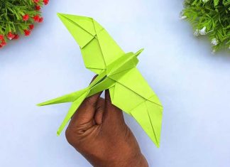 How To Make Paper Swallow Birds