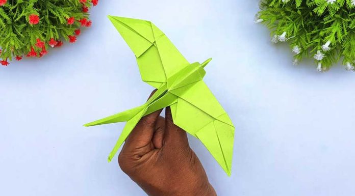 How To Make Paper Swallow Birds