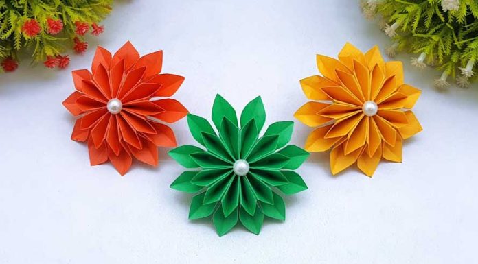 How To Make Easy Paper Flowers