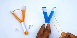 How To Make Strong Paper Slingshot