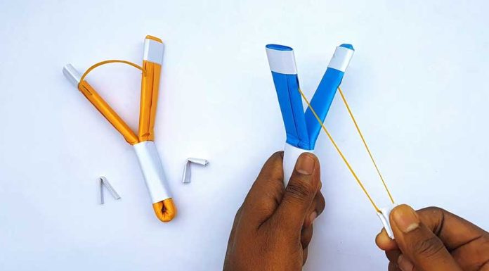 How To Make Strong Paper Slingshot