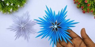 How To Make Paper Christmas Snowflakes