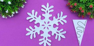 How To Make Paper Snowflakes For Christmas Decor