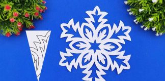 How to Make Easy Christmas Snowflakes Out Of Paper