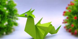 How To Make Easy And Simple Origami Dragon