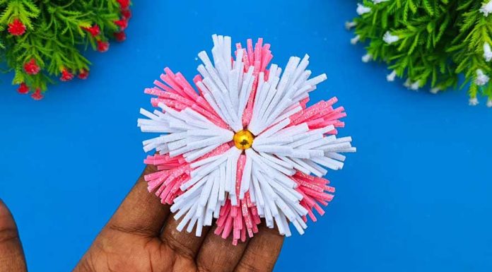 DIY 3D Foamiran Flowers Making At Home