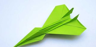 How To Fold Origami Jet Fighter