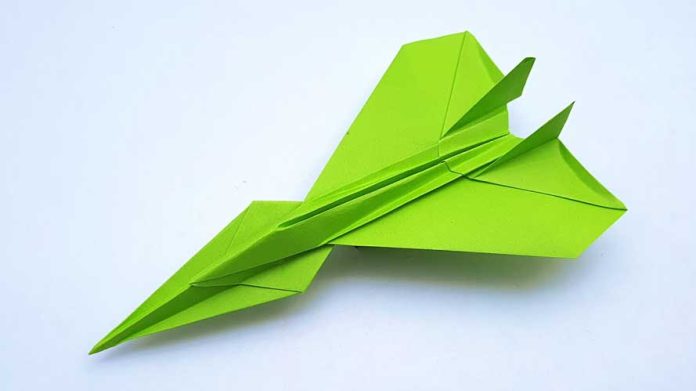 How To Fold Origami Jet Fighter