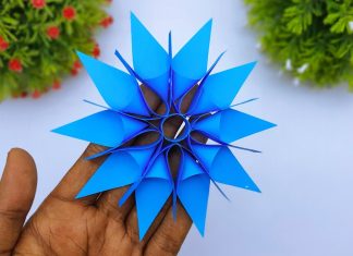 DIY 3D Christmas Snowflakes Making Ideas